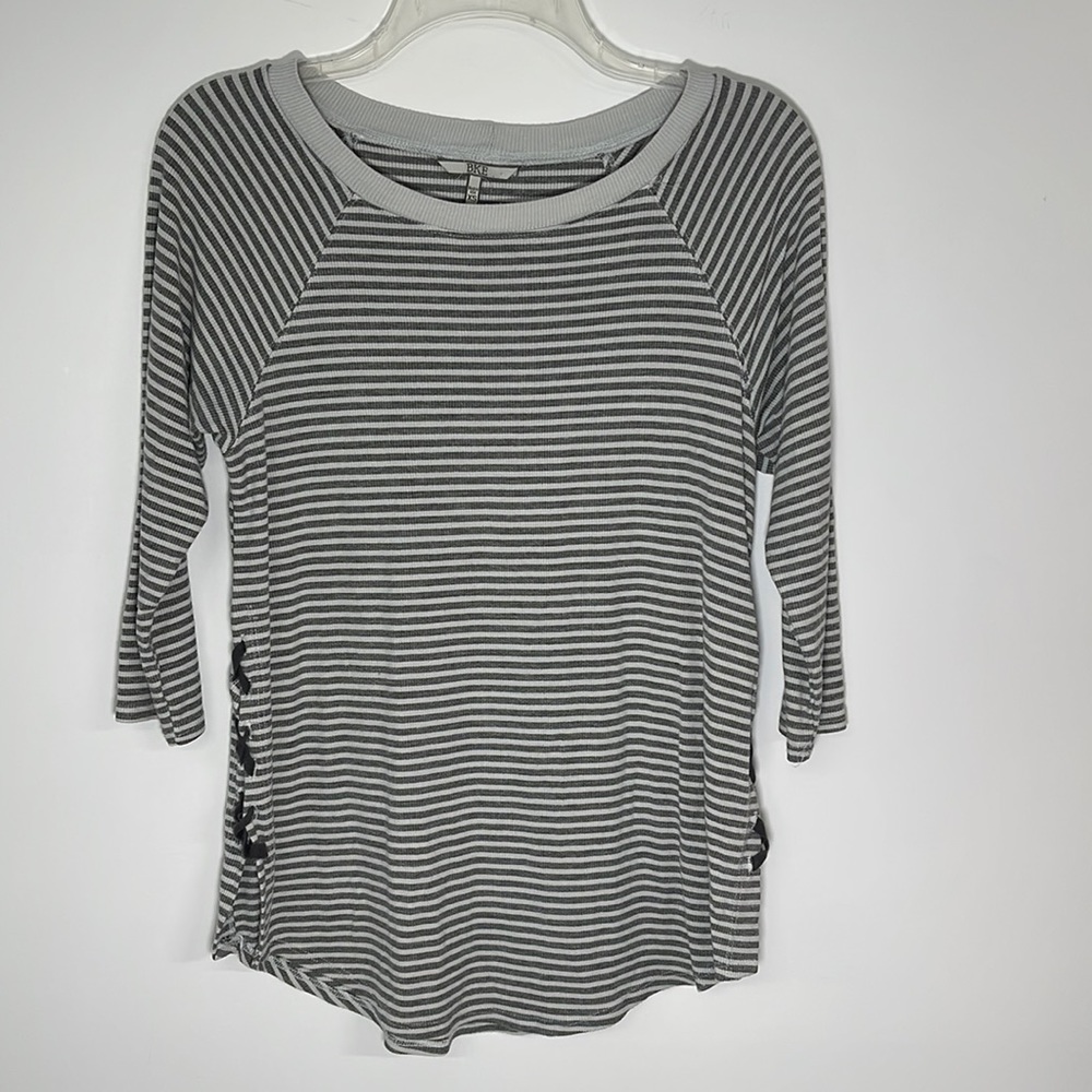 BKE Striped Half Sleeve Top Women’s sz XS